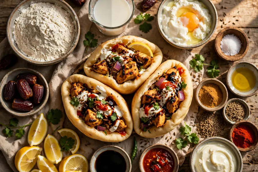 Chicken Tikka Pockets (Ramadan)