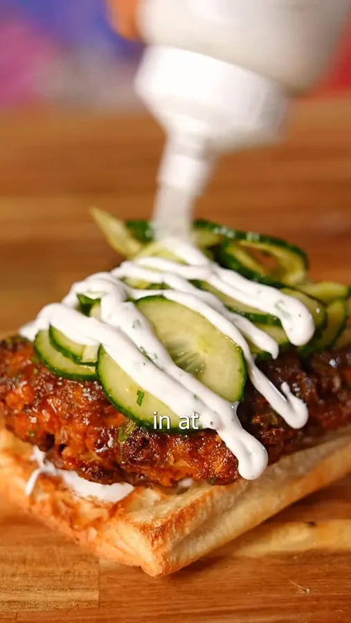 Cilantro Lime Crispy Chicken Sandwich