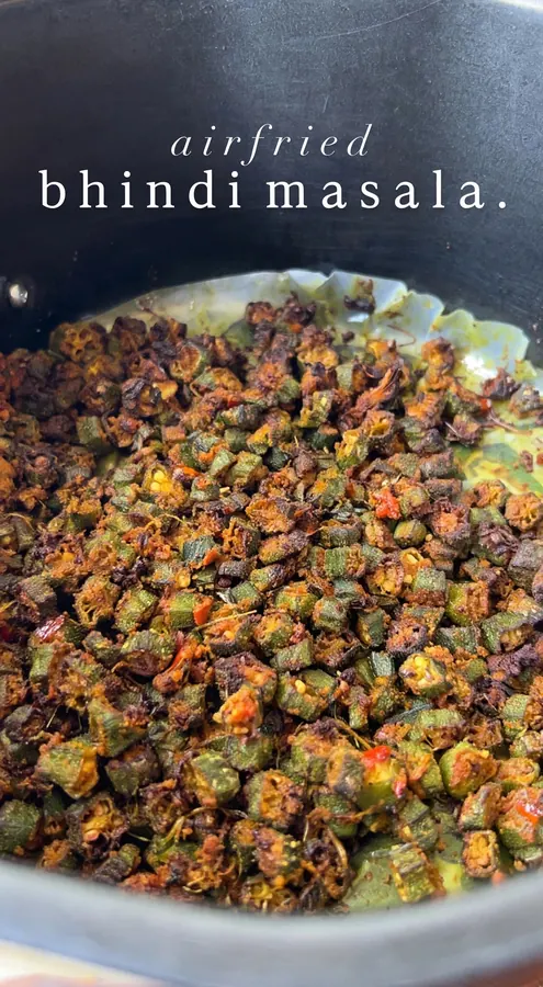 Air-Fried Bhindi Masala