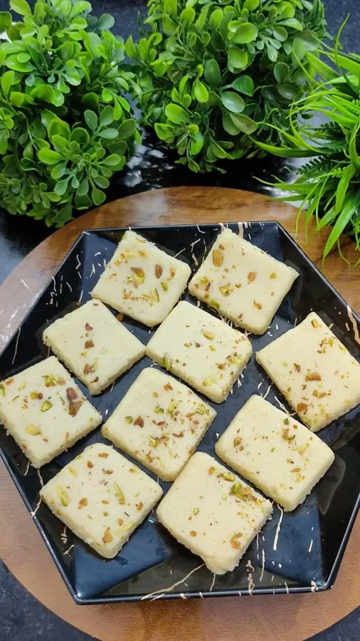 Instant Coconut Barfi
