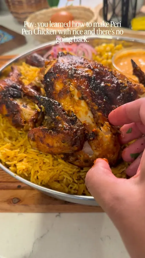 Peri Peri Chicken with Rice