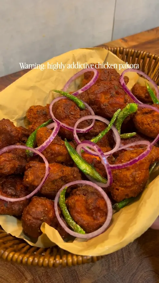 Crispy Chicken Pakora