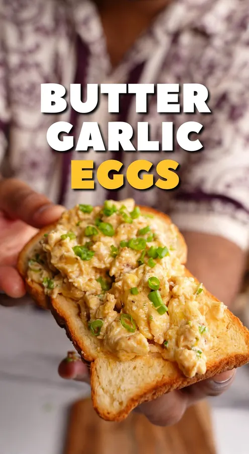 Butter Garlic Eggs