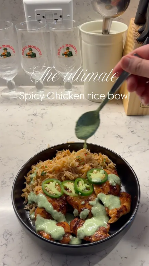 Spicy Chicken Rice Bowl