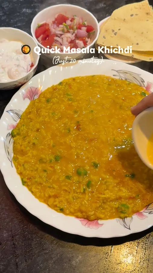 Quick Masala Khichdi