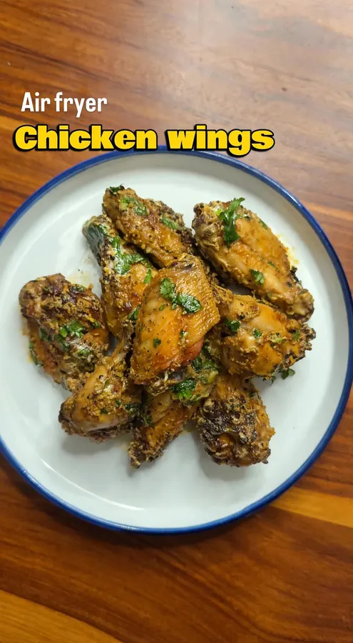 Air-Fryer Chicken Wings (Desi Style)