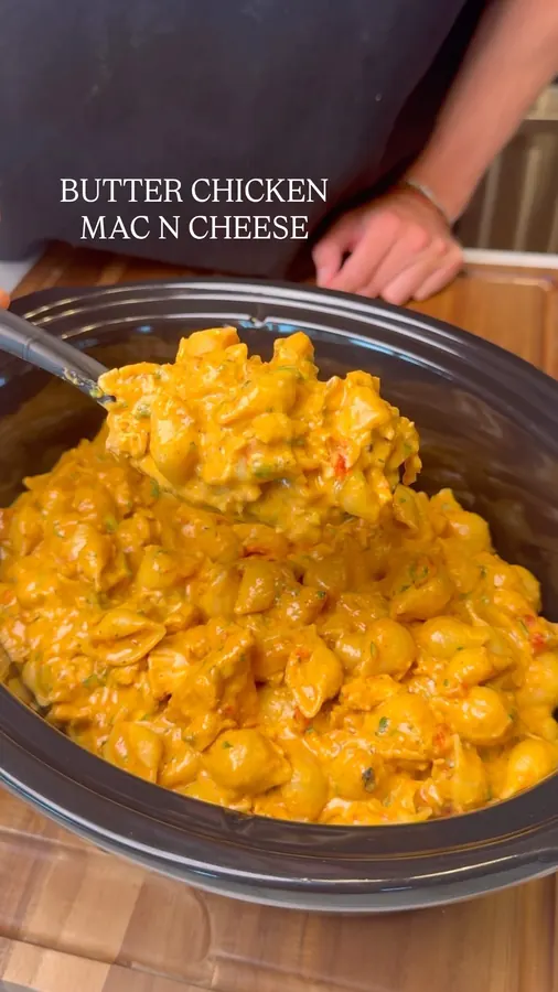 High-Protein Butter Chicken Mac N' Cheese