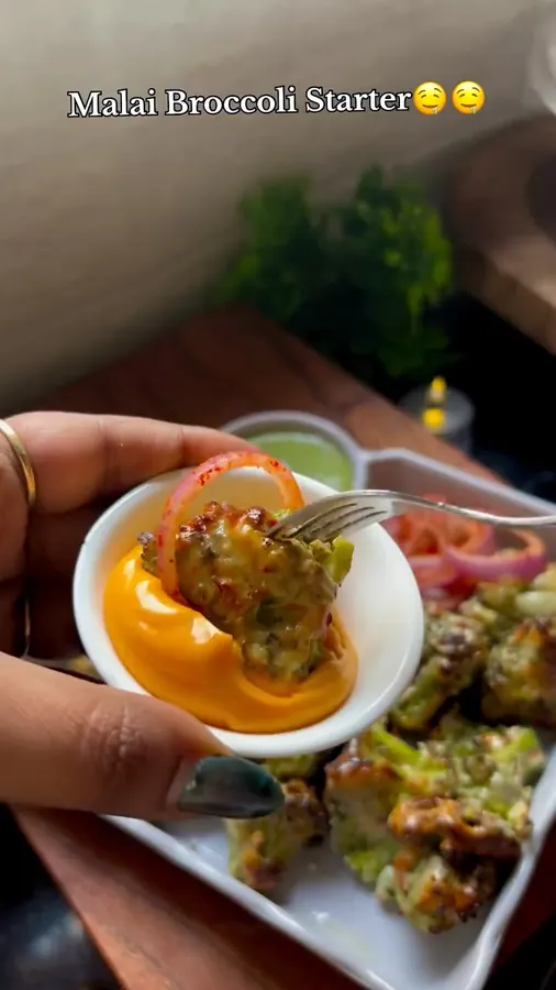 Malai Broccoli Starter