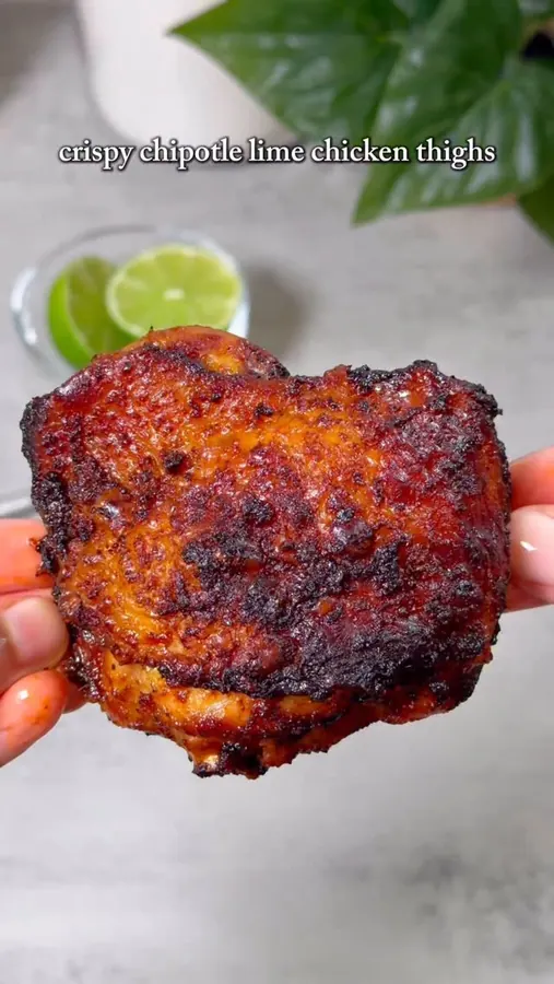 Chipotle Lime Chicken Thighs with Mango Salsa