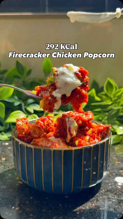 Firecracker Chicken Popcorn