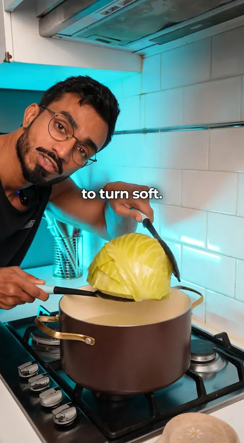 Cabbage-Wrapped Chicken Momos