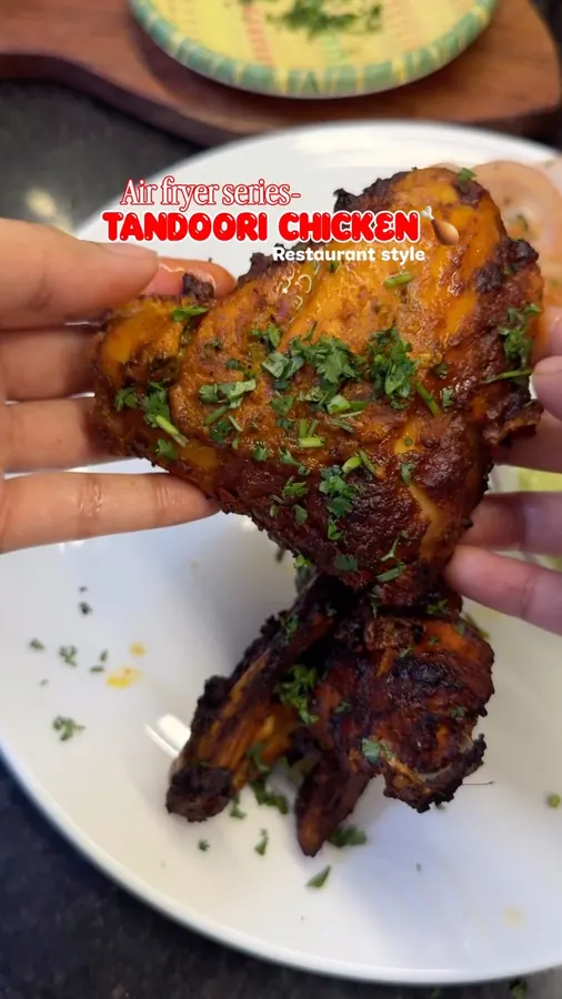 Restaurant-Style Tandoori Chicken (Air Fryer)