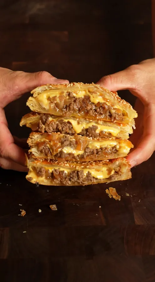 Cheeseburger Hot Pocket