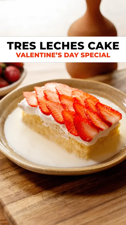 Quick Eggless Tres Leches Cake