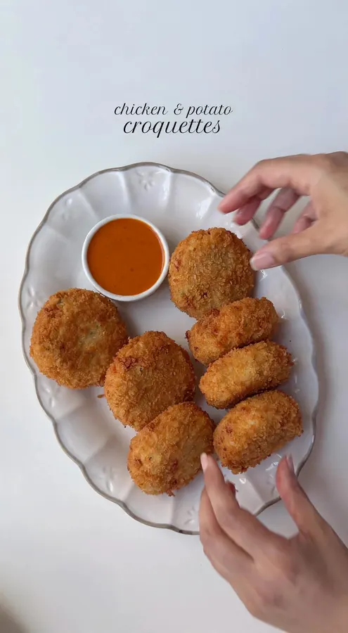 Chicken and Potato Croquettes