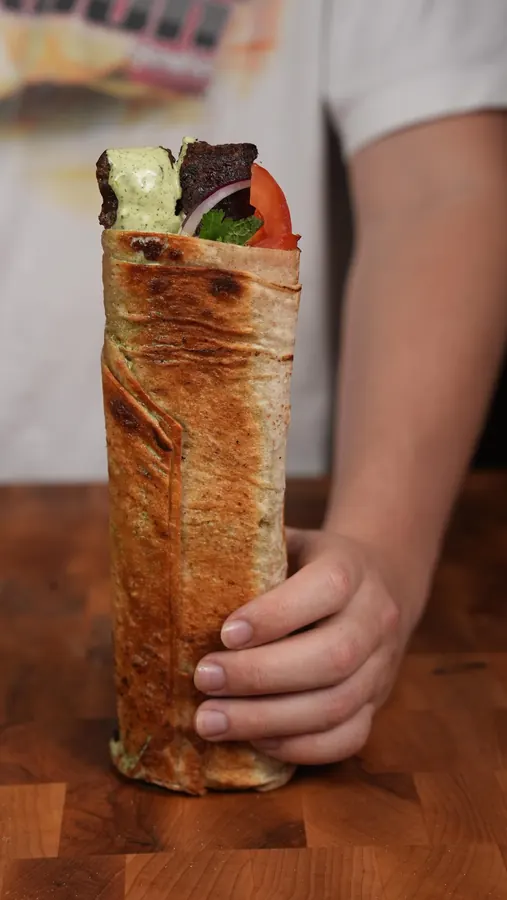 Sheet-Pan Seekh Kebab Wraps