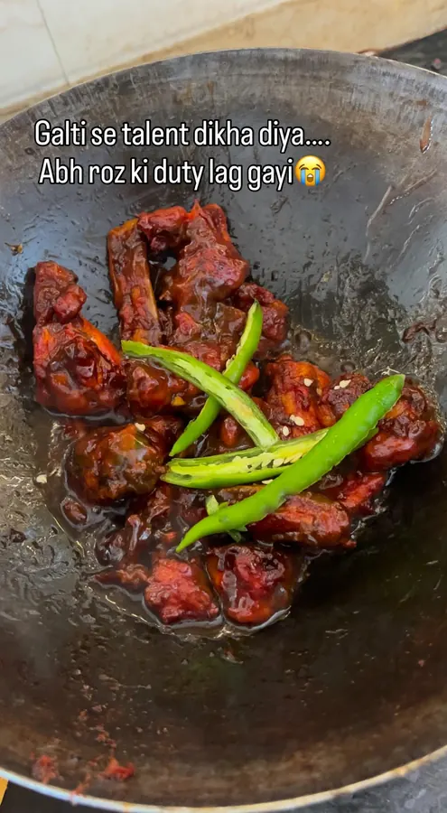 Chicken Red Chilli Dry (Street-Style)